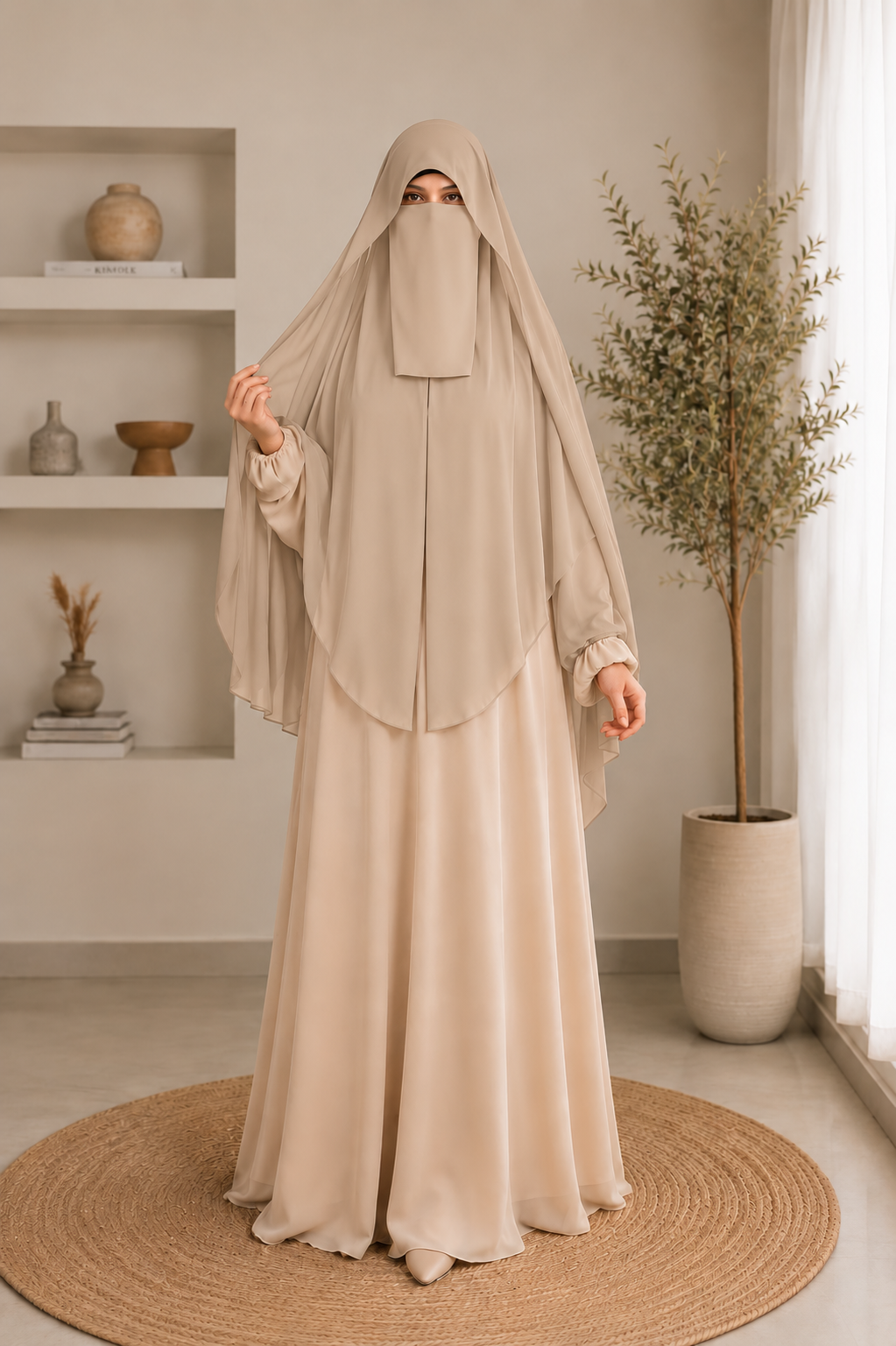 غشوة خمار ونقاب طائرة