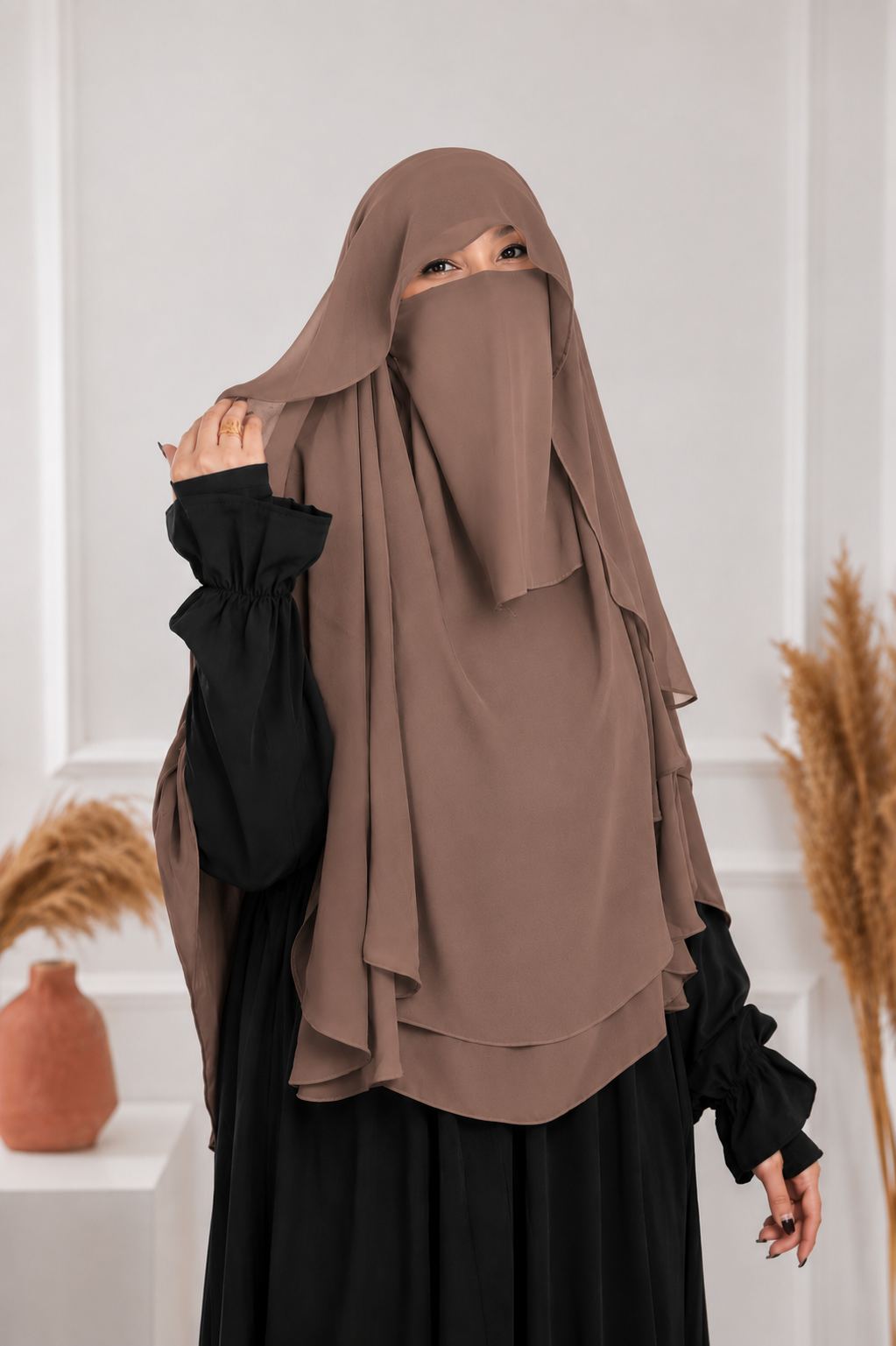 خمار اندونيسي بنقاب