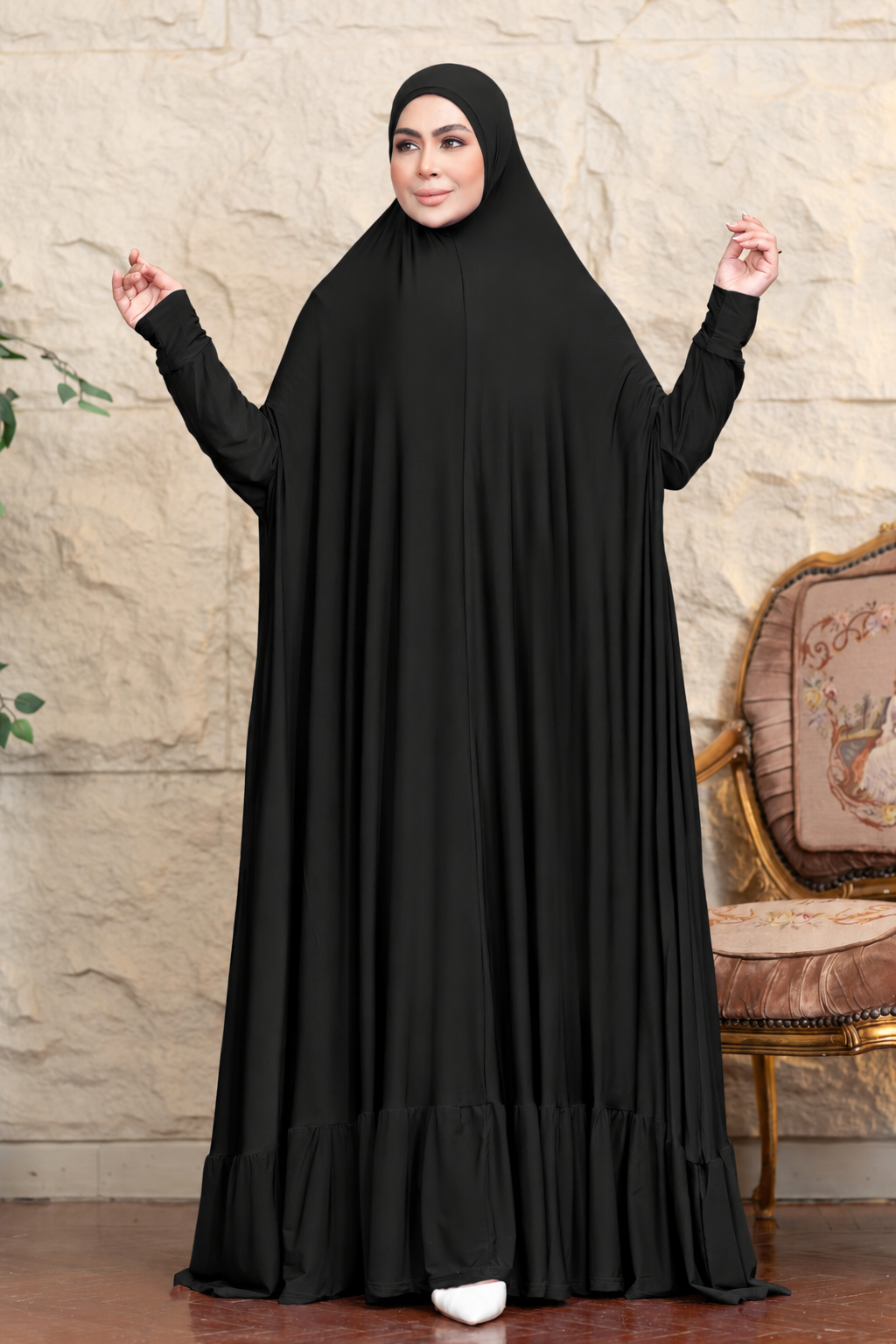 ملحفه صلاه بخامة زبدة كوري