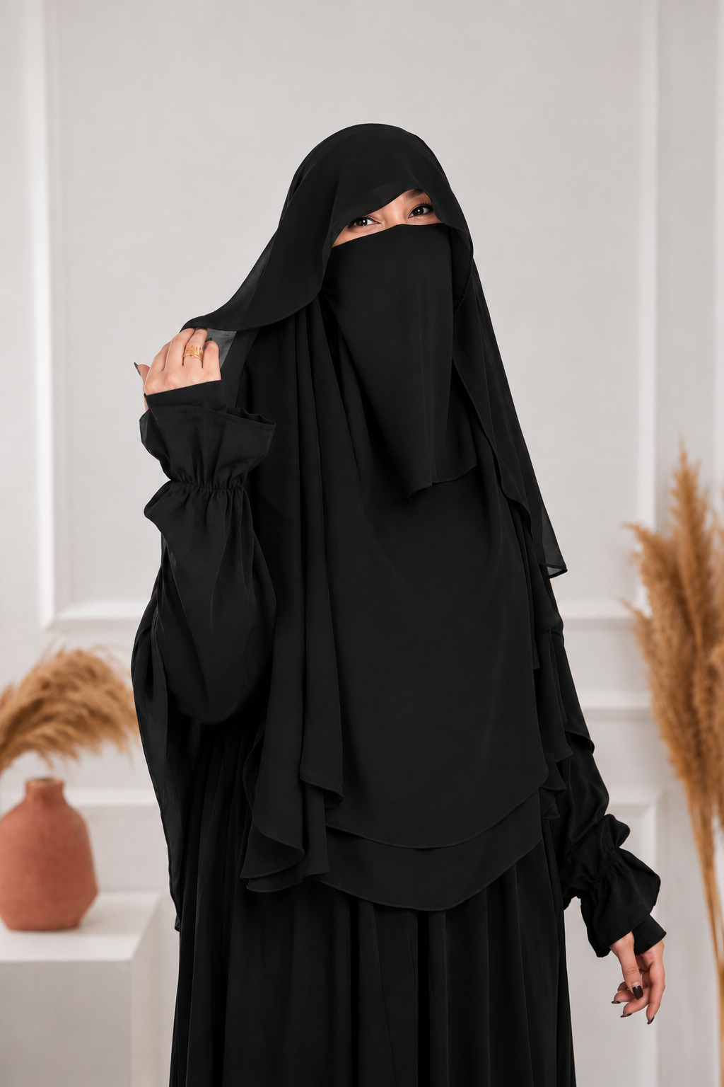 خمار اندونيسي بنقاب