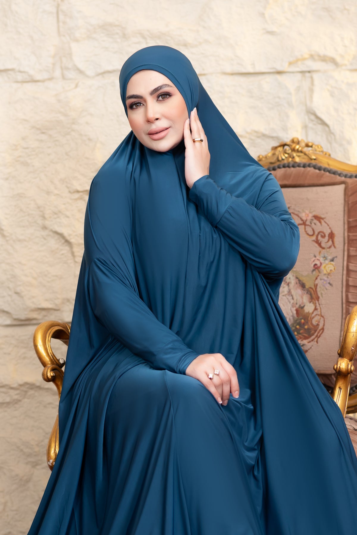 ملحفه صلاه بخامة زبدة كوري