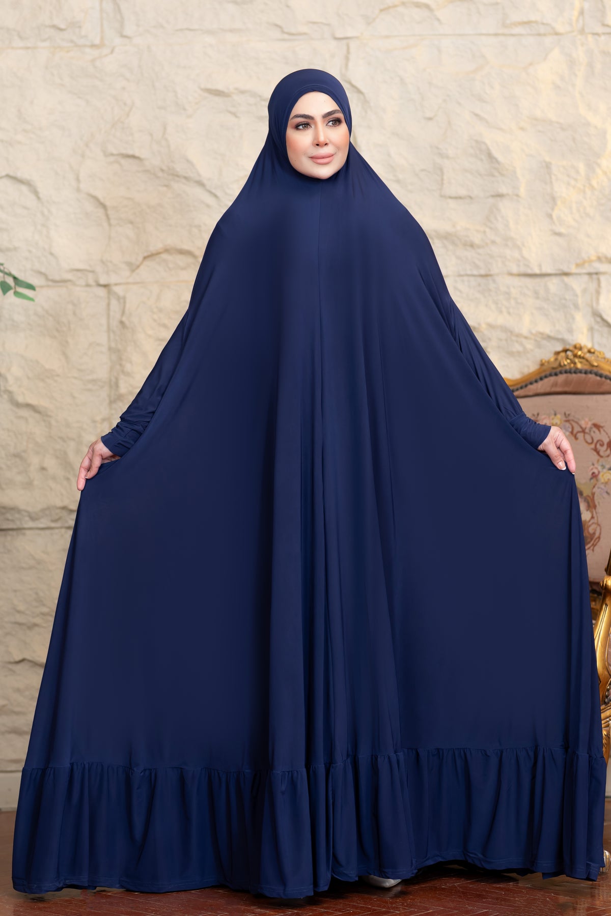 ملحفه صلاه بخامة زبدة كوري