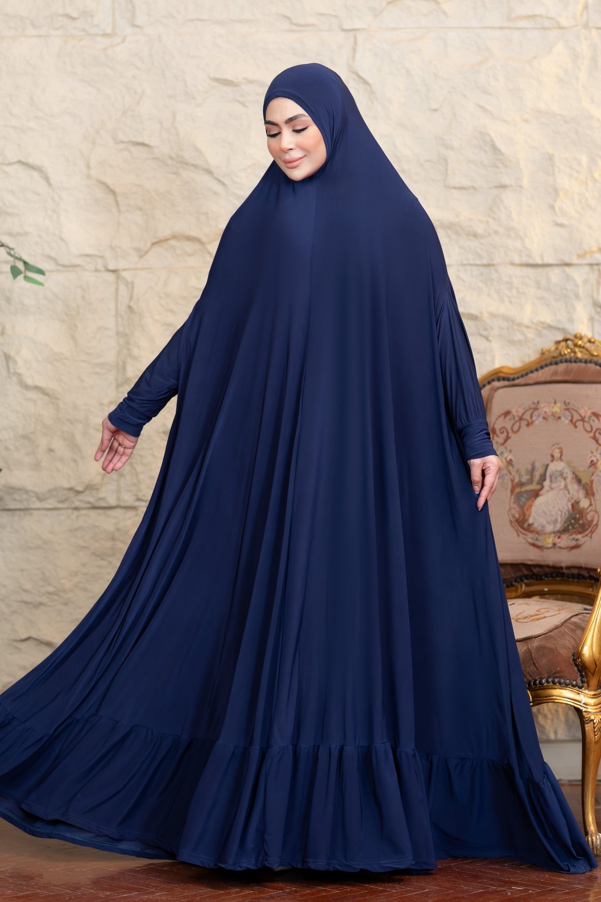 ملحفه صلاه بخامة زبدة كوري
