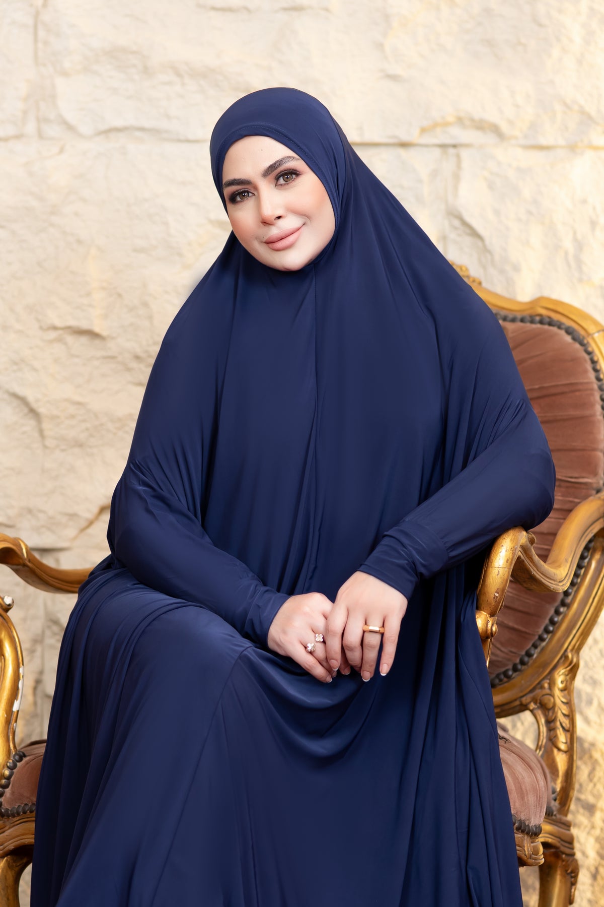 ملحفه صلاه بخامة زبدة كوري