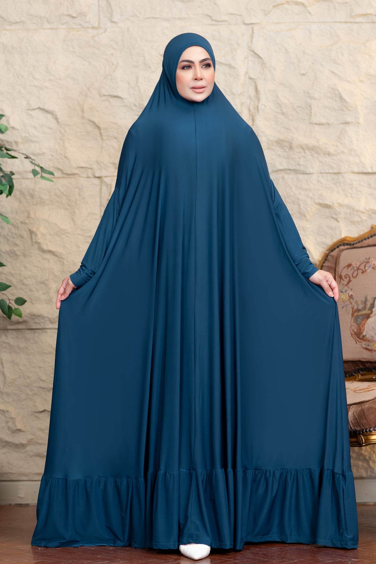ملحفه صلاه بخامة زبدة كوري