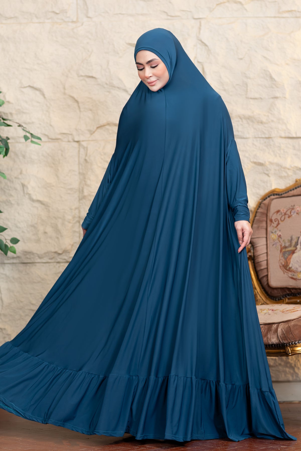 ملحفه صلاه بخامة زبدة كوري