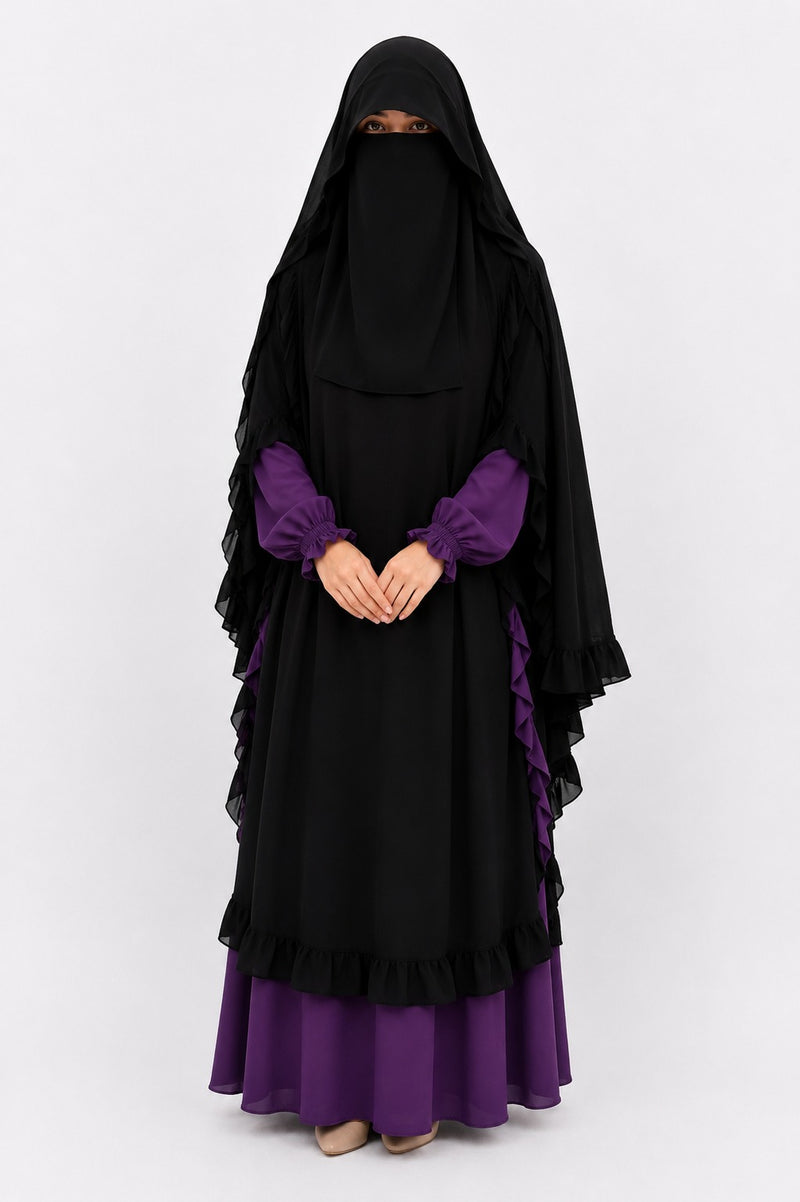 وشاح فرنسي بنقاب