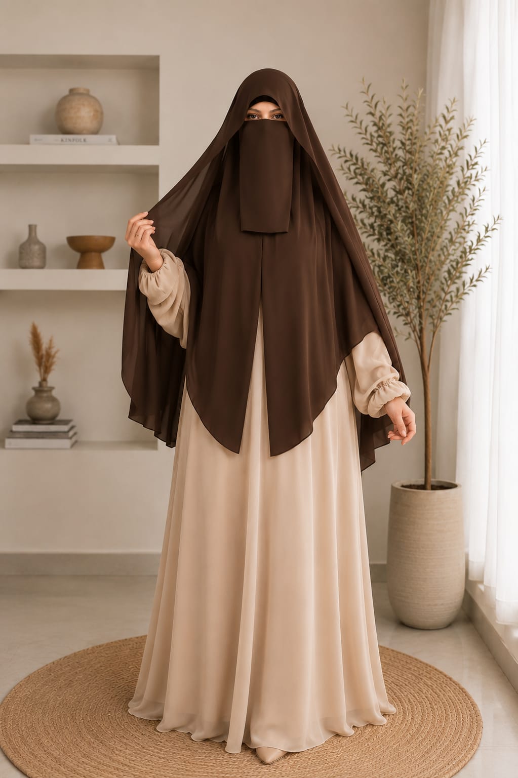 غشوة خمار ونقاب طائرة